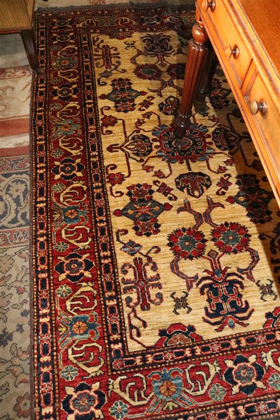 Caucasian cream ground rug